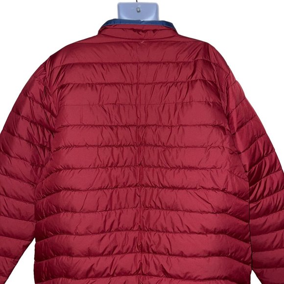 Columbia OmniHeat Quilted Puffer Jacket Mens XXL Red Big Tall Pockets Outdoor - Picture 8 of 12